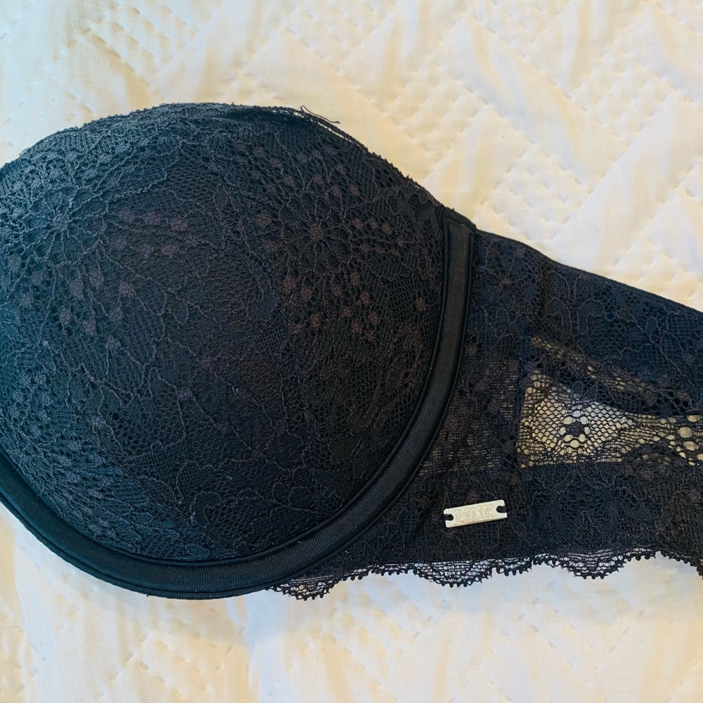 Victoria’s Secret pink push-up bra
